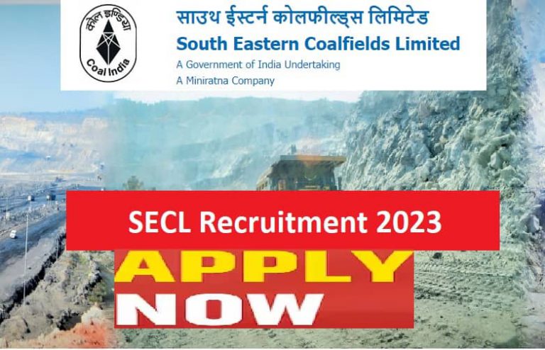 South Eastern Coalfields Limited SECL Recruitment 2024 405 Mining   SECL Recruitment 2023 Min 768x494 