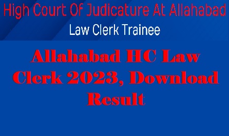 high court law clerk 2023 result out