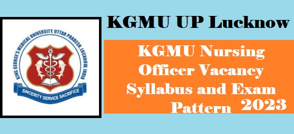 kgmu syllabus and exam pattern 2023